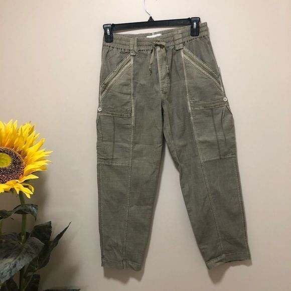 NWT Anthropologie Angela  Cargo pants size 27P - Picture 4 of 8